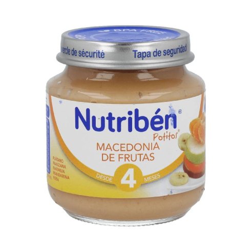 NUTRIBEN BEBE MACEDONIA FRUTAS 130 GR.