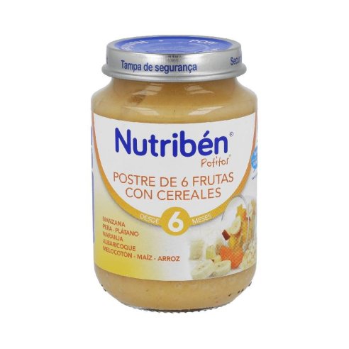 NUTRIBEN JUNIOR FRUTAS CON CEREALES 200G