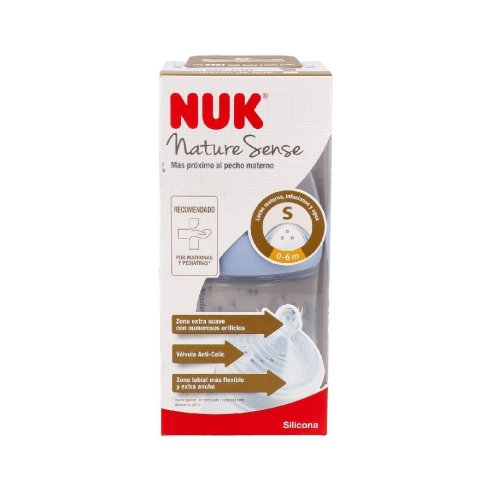 BIBERON PP SILICONA NUK NATURE SENSE 1S 150 ML