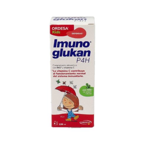 IMUNOGLUKAN P4H JARABE 120 ML.