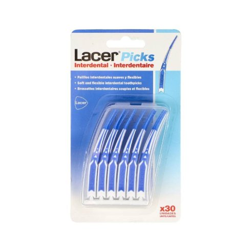 LACER PICKS INTERDENTAL  30 U