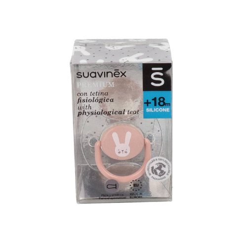 CHUPETE SILICONA T SUAVINEX PREMIUM FISIOLOGICO  12 M