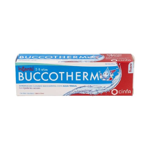 BUCCOTHERM INFANTIL GEL DENTRIFICO 2-6 AÑOS  50 ML