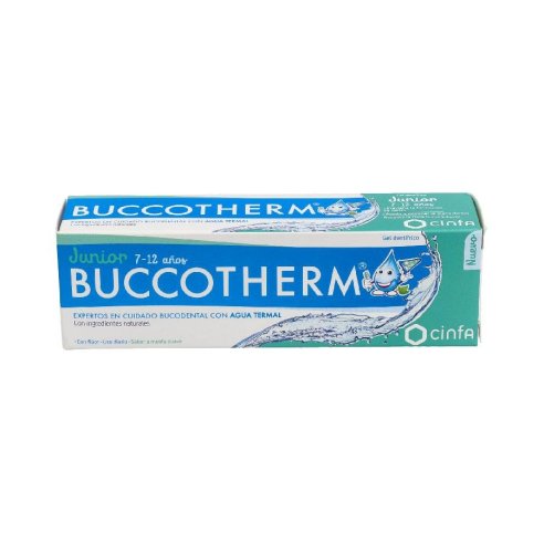 BUCCOTHERM JUNIOR GEL DENTRIFICO 7-12 AÑOS  50 ML