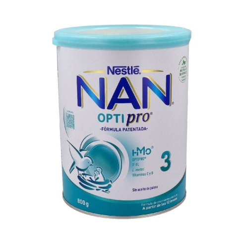 NESTLE NAN 3 LECHE CRECIMIENTO 800 G.