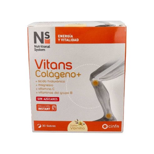 NS VITANS COLAGENO  30 SOBRES VAINILLA