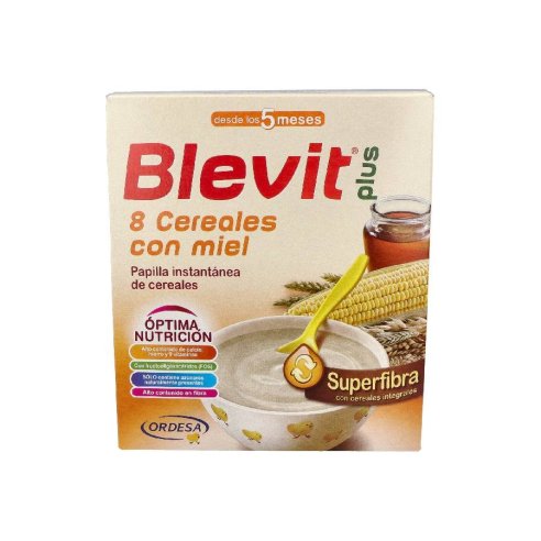 BLEVIT PLUS SUPERFIBRA 8 CEREALES Y  MIEL 600MG