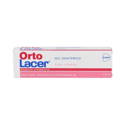 ORTOLACER GEL DENTIFRICO FRESA 75 ML.