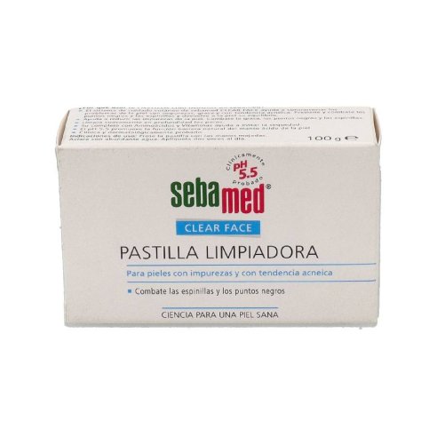 SEBAMED CLEAR FACE PASTILLA LIMPIAD 100G