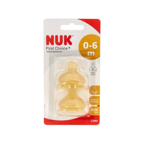 TETINA NUK ANCHA FC 1L LATEX BI. 2 UDS