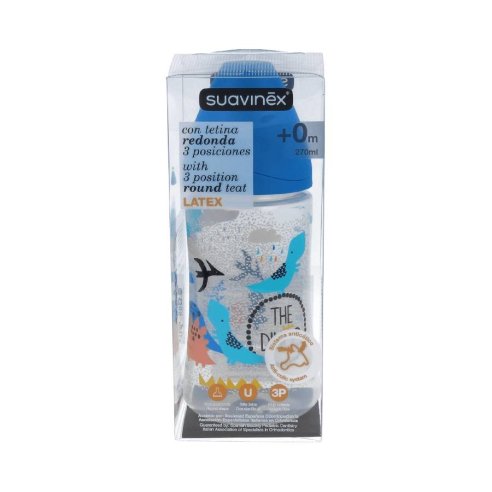 BIBERON SUAVINEX PP BOCA ANCHA 270ML