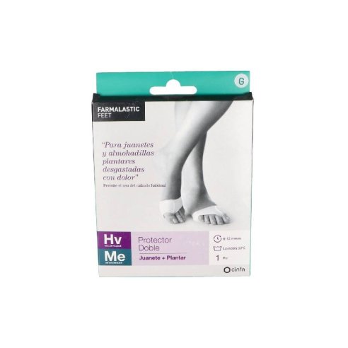 ALMOHADILLA METATARSAL FARMALASTIC DOBLE PROTECCION T - G