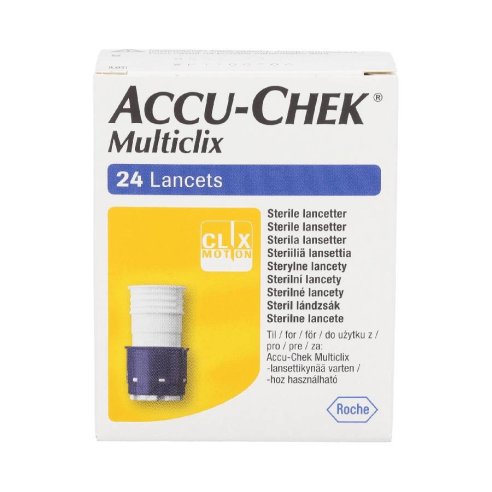 ACCU-CHEK MULTICLIX LANCETAS 24 UDS.