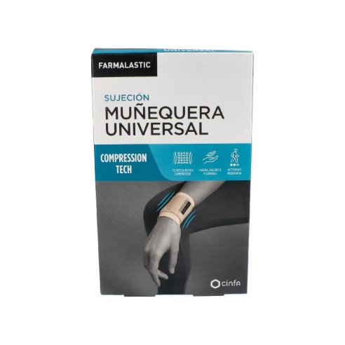 MUÑEQUERA VELCRO INNOVA BLANCA T-GDE/EG