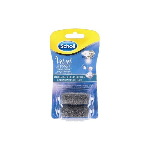 DR SCHOLL VELVET SMOOTH LIMA ELECTRONICA DIAMOND CRYSTALS RECAMBIO DUREZAS PERSISTENTES 2 U RECA