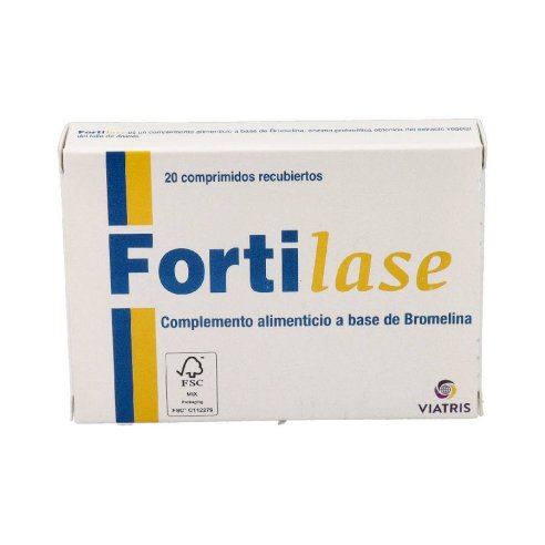 FORTILASE  20 COMPRIMIDOS