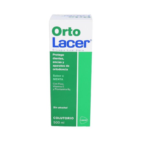 ORTOLACER COLUTORIO MENTA 500 ML.