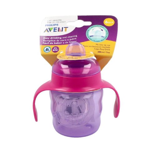 VASITO BOQUILLA BLANDA PHILIPS AVENT NIÑA 200 ML