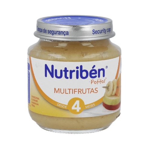 NUTRIBEN BEBE MULTIFRUTAS 130 GR.