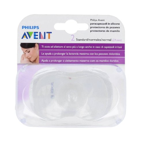 AVENT 2 PEZONERAS SILICONA STANDARD