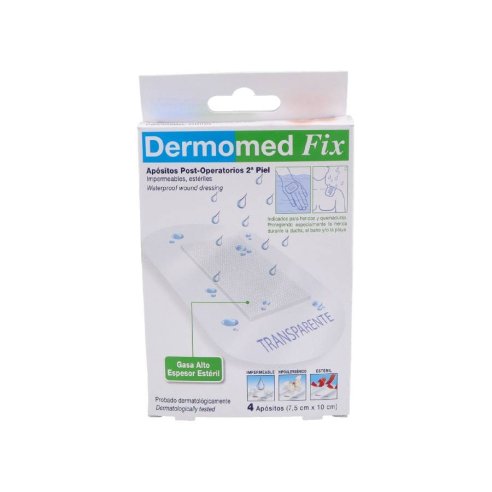 DERMOMED FIX 2ª PIEL 7,5CMX10CM 4 APOS.