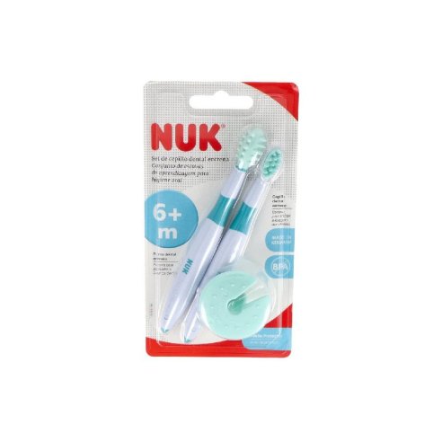 SET CEPILLO DENTAL NUK ENTRENA 2 UDS.