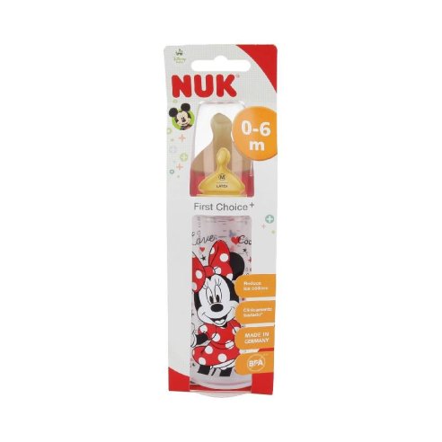 BIBERON NUK FC PP 300ML LATEX 1M MICKEY