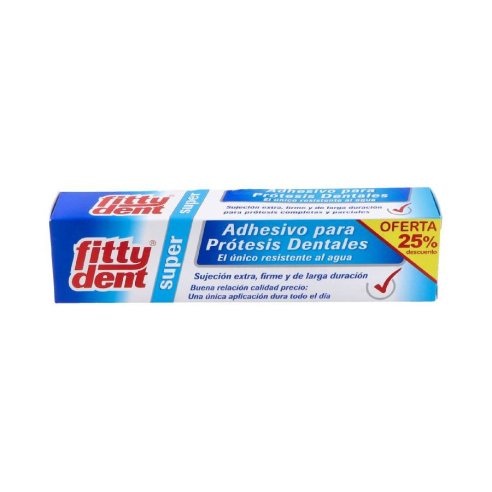 FITTYDENT SUPERADHESIVO PROTESIS DENTAL ADHESIVO PROTESIS DENTAL 40 G FORMATO AHORRO