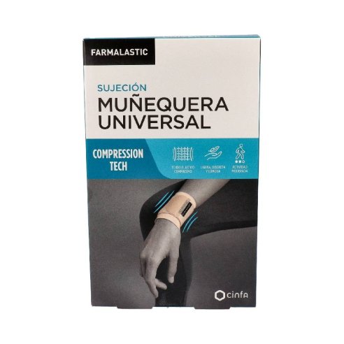 MUÑEQUERA VELCRO INNOVA BLANCA T-PEQ/MED