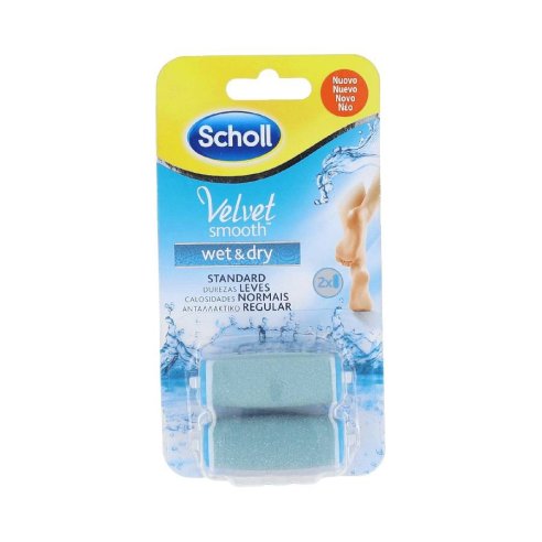 DR SCHOLL VELVET SMOOTH LIMA PIES WET & DRY CABEZALES GIRATORIOS