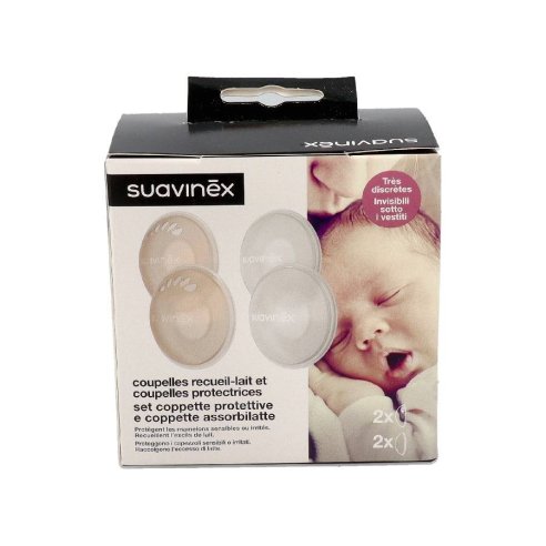 CONCHAS PROTECTORAS  RECOLECTORAS SUAVINEX SET 6 U