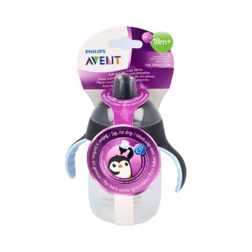 VASO BOQUILLA PHILIPS AVENT 340 ML NEGRO