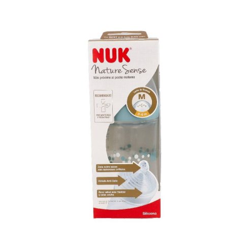 BIBERON PP SILICONA NUK NATURE SENSE 1M 260 ML