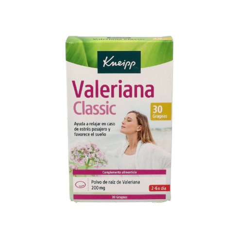 KNEIPP VALERIANA GRAGEAS HERBALES 30 GRA