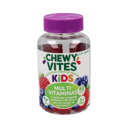 CHEWY VITES PLUS 60  GOMILONAS MULTIVITAMINAS 