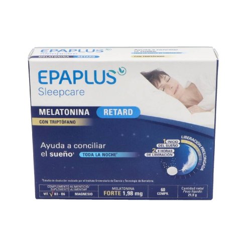 EPAPLUS MELATONINA C/ TRIPTOFANO  1.98 MG 60 COMPRIMIDOS