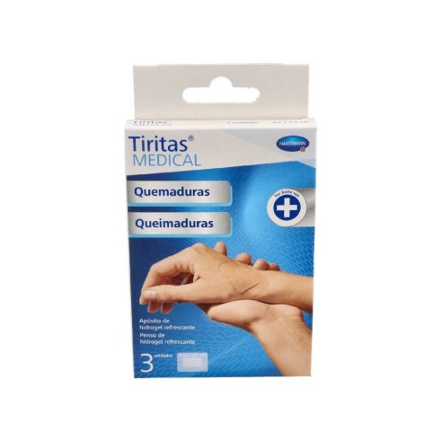 TIRITAS MEDICAL QUEMADURAS  4.5 X 6.5 CM 3 UNIDADES