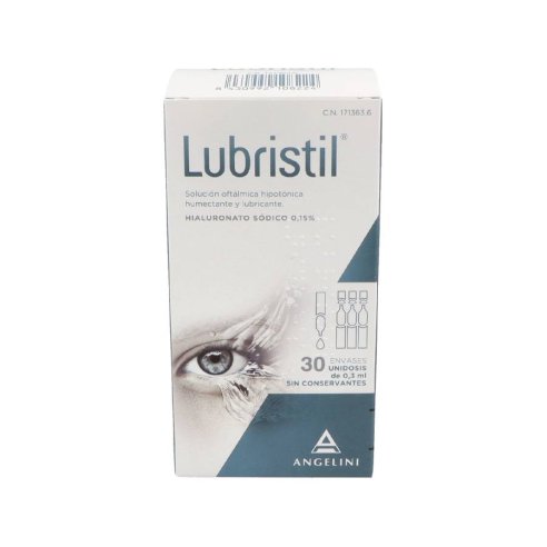 LUBRISTIL SOLUCION OFTALMICA  0.3 ML 30 MONODOSIS