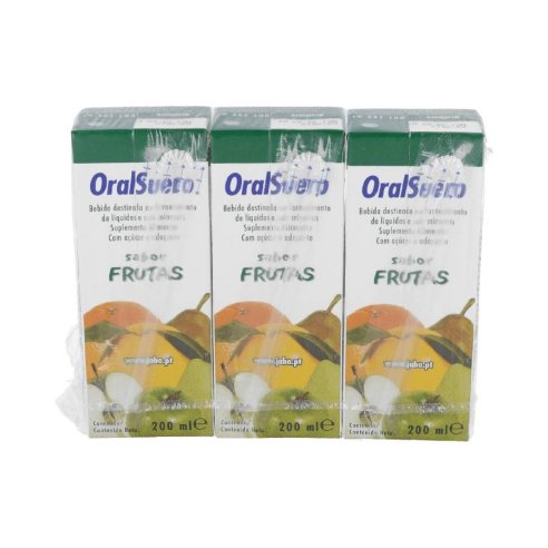 ORALSUERO  FRUTAS 200 ML 3 BRICKS