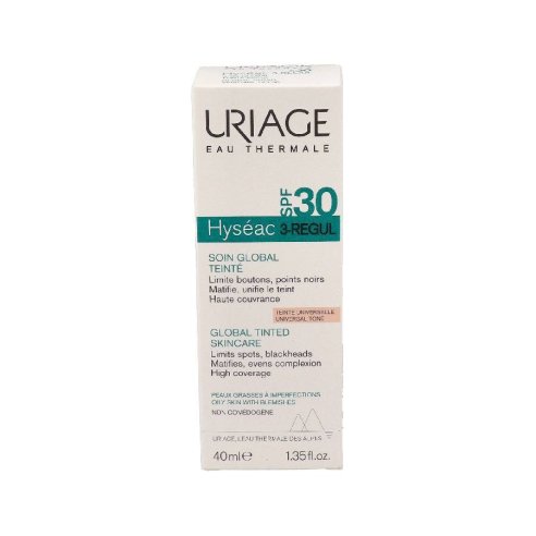 URIAGE HYSEAC 3 REGUL  SPF30 CON COLOR  40 ML