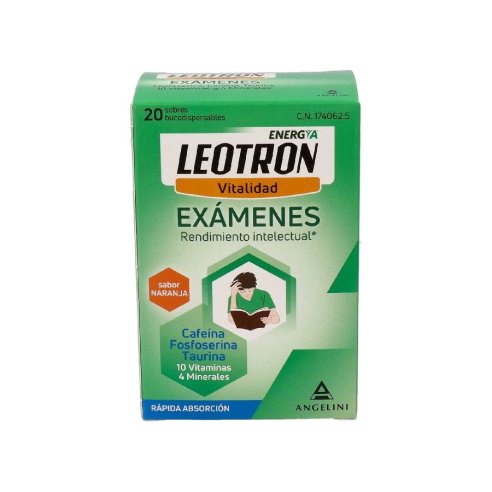 LEOTRON EXAMENES 20 SOBRES BUCODISPERSABLES