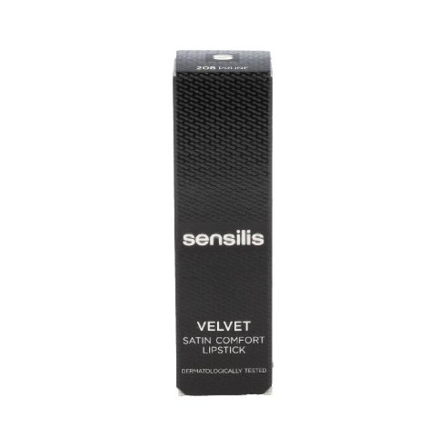 SENSILIS VELVET SATIN LIPSTICK  3.5 ML PRUNE 208