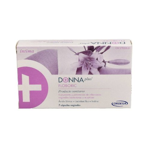 DONNA PLUS  FLOBORIC CAPSULAS VAGINALES  7 CAPS VAGINALES