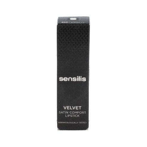 SENSILIS VELVET SATIN LIPSTICK  3.5 ML CANNELLE 203