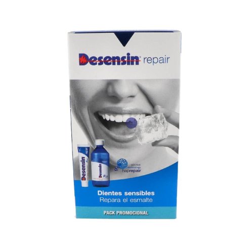 DESENSIN REPAIR PASTA DENTAL  COLUTORIO  PACK 75 ML500 ML