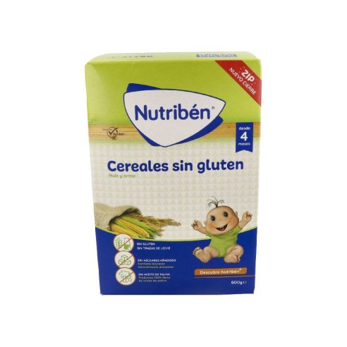 NUTRIBEN CEREALES SIN GLUTEN 600 GR.