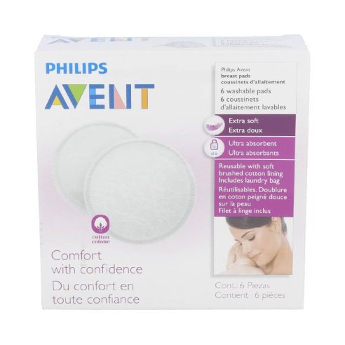 AVENT 6 DISCOS ABSORBENTES LAVABLES