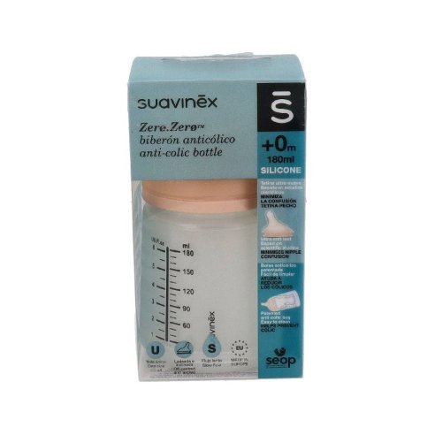 BIBERON SUAVINEX ANTICOLICO 180 ML SILICONA