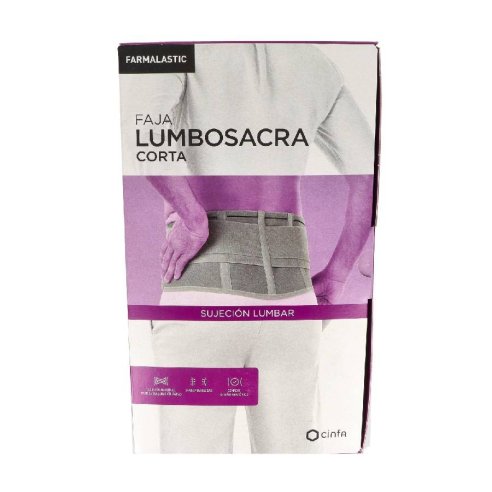 FAJA FARMALASTIC LUMBAR REFORZADA T/2