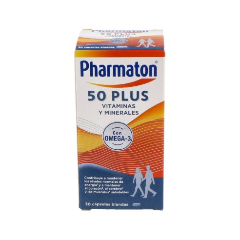 PHARMATON 50  30 CAPSULAS